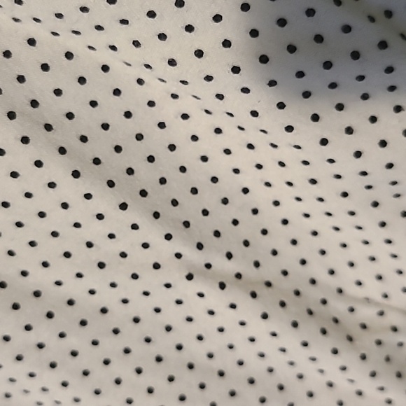 Apt. 9 Black and White Polka Dot Button Up Blouse - Picture 3 of 3